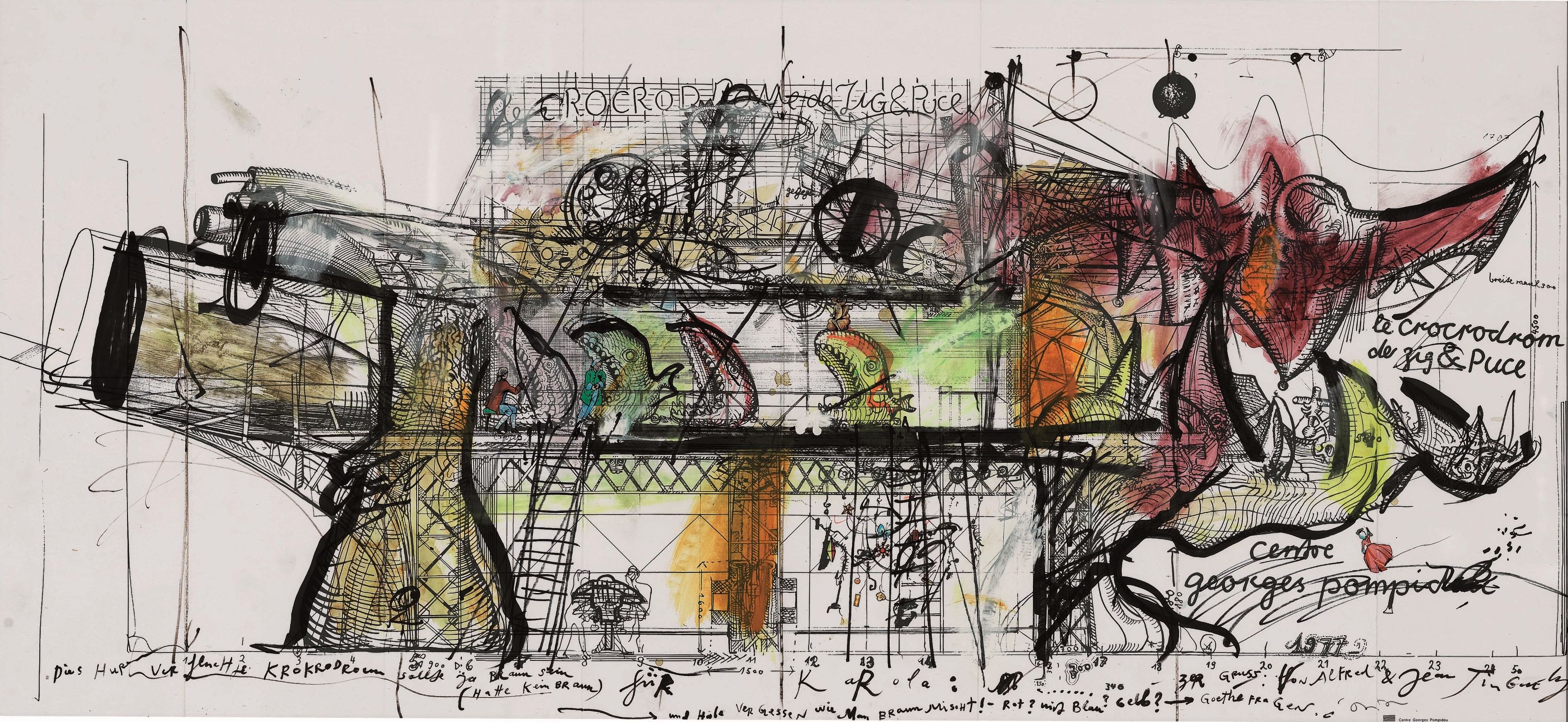 Le Crocrodrome de Zig & Puce / Jean Tinguely / 2025