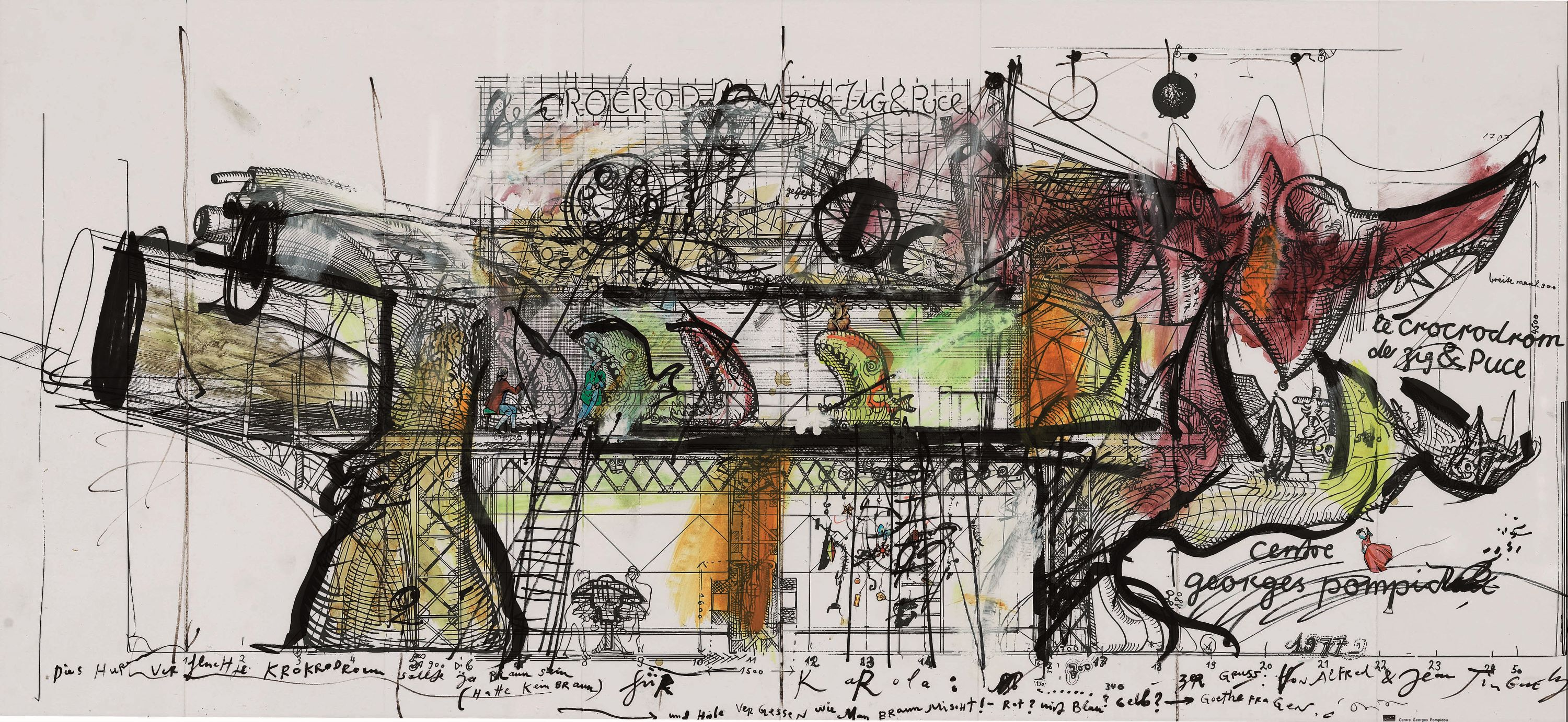 Crocrodrome by Jean Tinguely